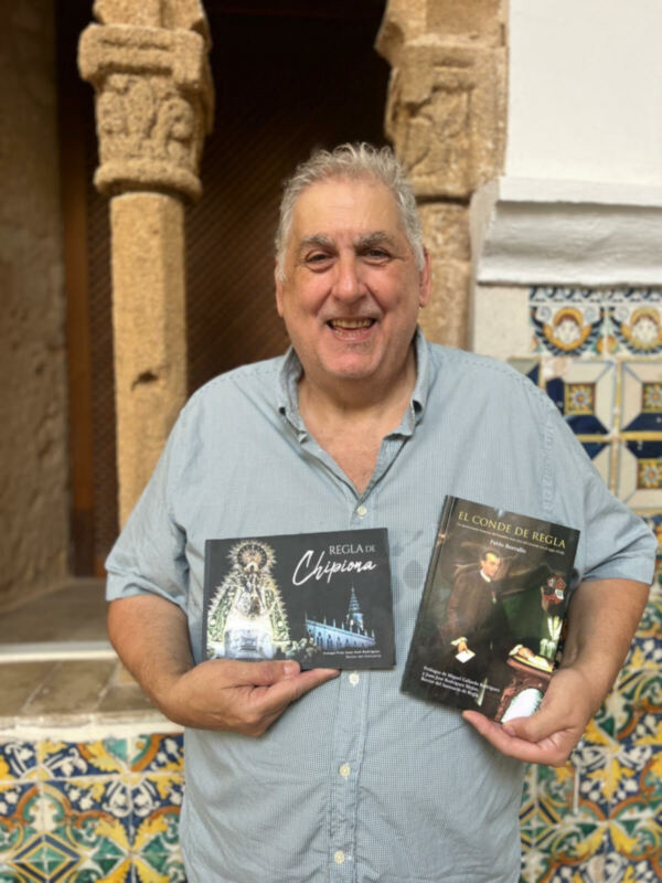 Este sábado 14 Presentación en el santuario de regla los libros Conde de Regla y Regla de Chipiona.
