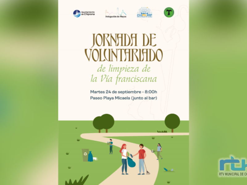 TAU y Playas invitan a colaborar en una jornada de voluntariado para la limpieza de uno de los seis tramos de la Ruta Jacobea Vía Franciscana
