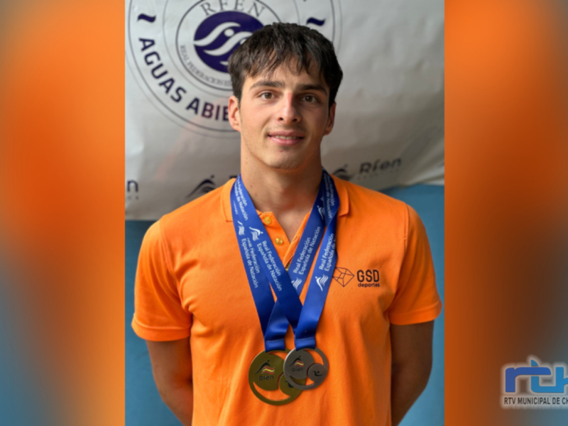 El nadador chipionero Antonio Luis López Díaz se proclama Campeón de España de Aguas Abiertas en su categoría junior 2  