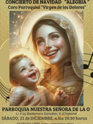 Concierto de Navidad “Alegría” en la Parroquia Nuestra Señora De La O de Chipiona