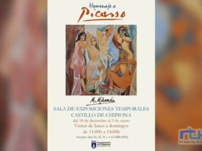 Cultura ofrece desde mañana la exposición ‘Homenaje a Picasso’, del chipionero Manuel Miranda Navarrete