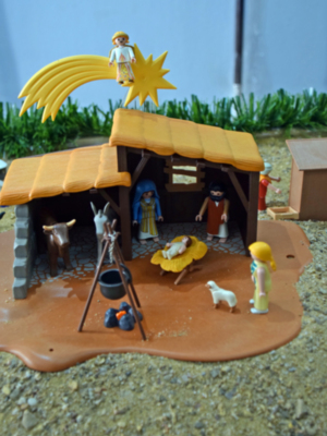 Egipto, Roma y el nacimiento de Jesús: el Belén de Playmobil de Alcalá del Río sorprende con su creatividad