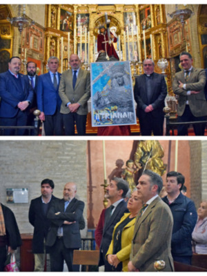 Triana presenta su cartel de Semana Santa 2025 con la Esperanza de Triana y el Cachorro como protagonistas