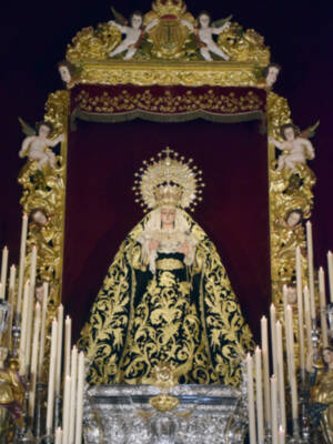 La Hermandad de la Soledad celebra su Solemne Septenario de Dolores en Alcalá del Río
