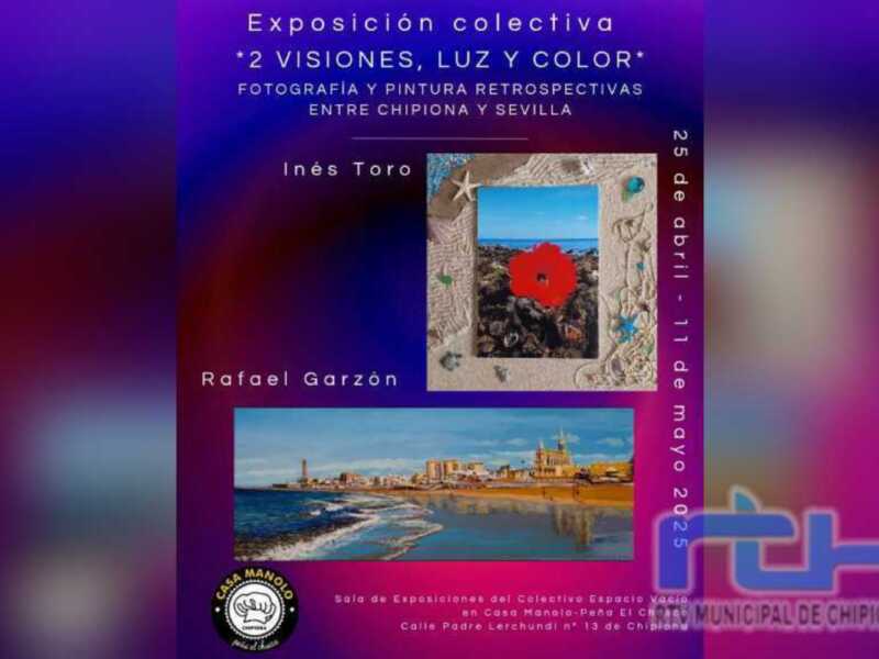 Espacio Vacío amplía hasta el 11 de mayo la exposición de Inés Toro y Rafael Garzón ‘2 visiones, luz y color’