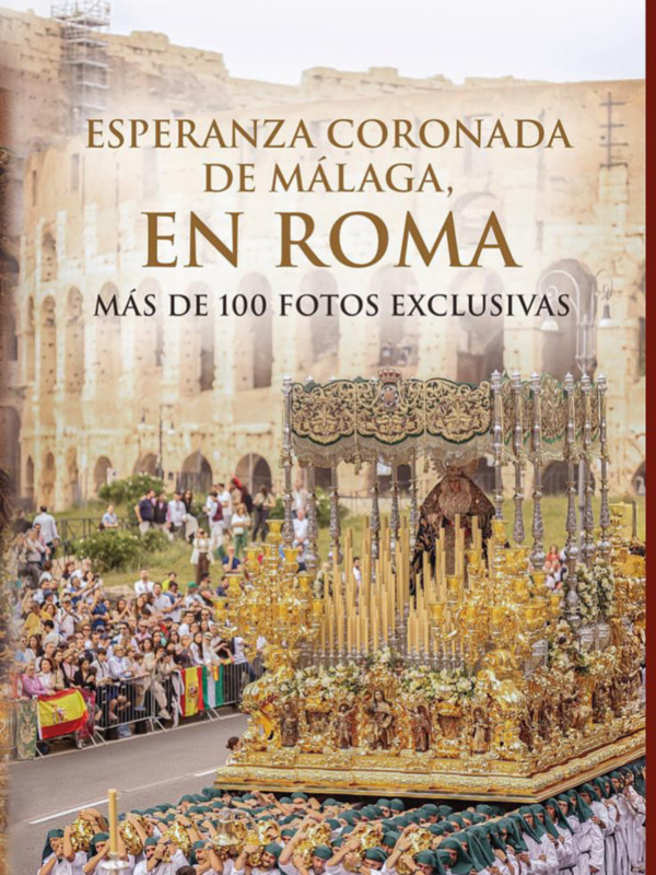 Libro Esperanza Coronada de Málaga en Roma