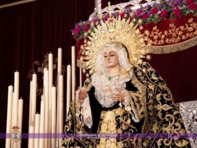 La Hermandad de la Soledad , celebra en septiembre sus solemnes cultos en Alcalá del Río