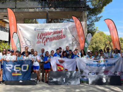 La primera regata de la XII Liga Andaluza de banco fijo en llaut, en Granada