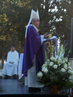 Sevilla honra a sus muertos en torno al Cristo de las Mieles