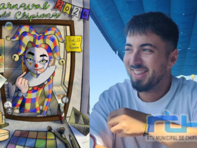 Francisco Manuel Borrego: Ver una obra mía anunciando el carnaval de mi tierra me pone la piel gallina