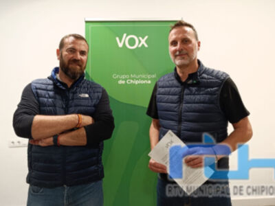 VOX afirma que la desidia del Gobierno de Chipiona hace que su propuesta para solicitar ayudas por el mildiu llegue tarde al Pleno