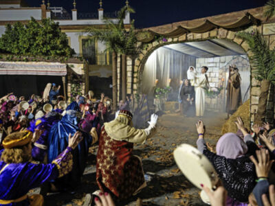 Alcalá del Río volverá a convertirse en Belén durante el puente de diciembre