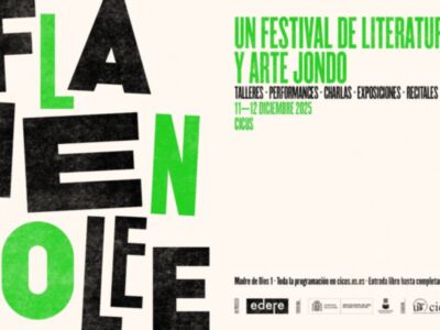 El Festival FlamencOlee reúne el 11 y el 12 de diciembre en el CICUS a una treintena de artistas, escritores y profesionales del flamenco y la literatura