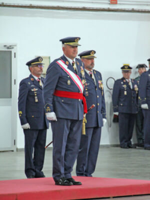  El Acuartelamiento Aéreo de Tablada honra a su patrona con misa, condecoraciones y homenaje a los caídos en  Sevilla
