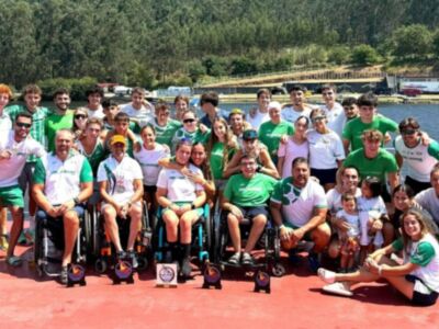 El Club Náutico Sevilla brilla en la Liga Nacional de sprint olímpico de piragüismo