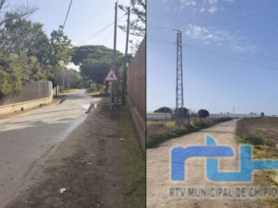 Laura Román anuncia que el Ayuntamiento de Chipiona acometerá en breve trabajos de mejora en los caminos del Cerro Colón y el Toruno