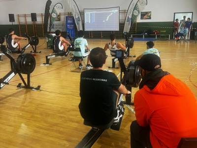 El Campeonato de Andalucía de remoergómetro, para el Club Náutico Sevilla