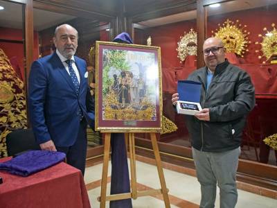 El Señor de la Sagrada Presentación al Pueblo anuncia la Semana Santa de 2026 en el cartel de la Tertulia Cofrade “El Costero”