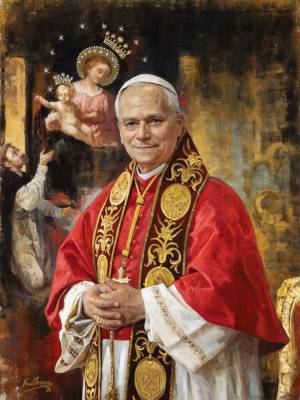 Primer aniversario del pontificado de León XIV con sello, libros y su visita a España.