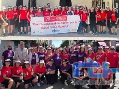 Chipiona conmemora el Día de Acción por la Salud de las Mujeres con una marcha y un flashmob