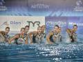El Club Natación Sincro Sevilla se cubre de oro y plata en la Copa del Mundo