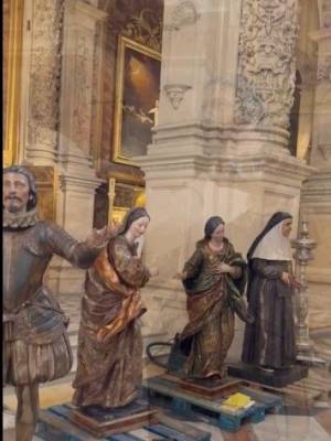 La Catedral de Sevilla culmina los preparativos para la solemnidad del Corpus Christi