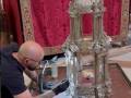 Así se prepara la Catedral de Sevilla para la procesión del Corpus Christi
