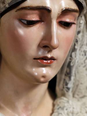 Alcalá del Río honra al Cristo de la Vera-Cruz y a la Virgen de las Angustias en sus tradicionales cultos de veneración 