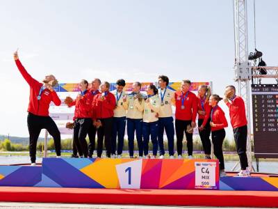 Óro para el Club Náutico en el Campeonato de Europa sprint de piragüismo