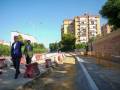 Triana acelera su transformación con nuevas obras en el entorno de San Joaquín 