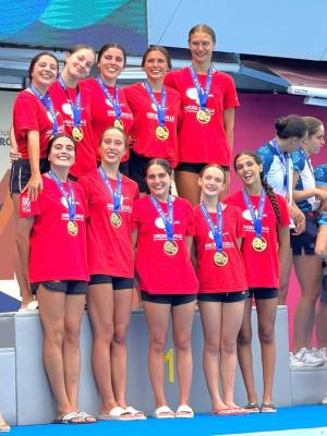 El Club Natación Sincro Sevilla se luce en los Campeonatos de España 