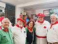 El Hogar Navarro de Sevilla inaugura los Sanfermines con el tradicional chupinazo en el barrio de Nervión