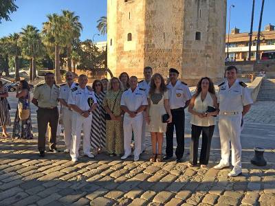 La Comandancia Naval de Sevilla conmemora la festividad de la Virgen del Carmen con una solemne travesía por el Guadalquivir