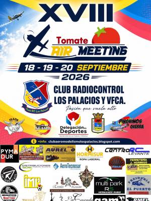 Los Palacios y Villafranca (Sevilla) reúne a más de 60 pilotos de aeromodelismo en el XVIII Tomate Air Meeting