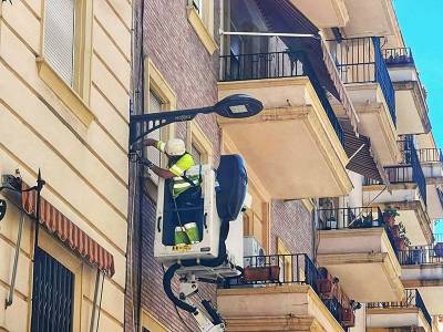 Sevilla avanza en la modernización de su alumbrado público con el 75 % de las luminarias ya adaptadas a tecnología LED 