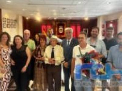 Francisco Armario Gutiérrez homenajeado con motivo del Día Internacional de las Personas Mayores de Chipiona