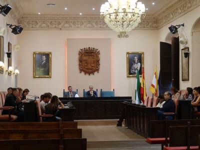 Pleno extraordinario del Ayuntamiento de Utrera del 9 de octubre.
