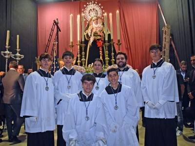 Nuestra Señora del Desconsuelo recorre el barrio de los Principe y el Polígono Norte en una jornada de fervor y devoción mariana