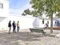 La plaza de la calle Trueno, donde se ampliarán las zonas verdes.