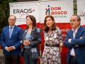 Representantes de la Junta de Andalucía y de la Fundación Don Bosco en la jornada